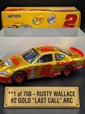 For sale is an exceptionally rare collector’s piece: the 2005 Rusty Wallace #2 M